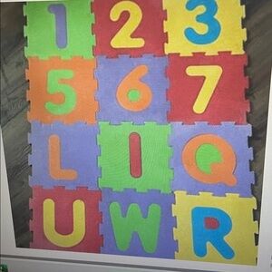 Colorful Interlocking Foam Play Mat for Kids
